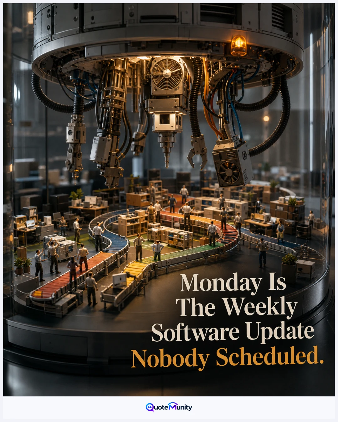 Monday abruptly changes the rules, interrupts momentum, and demands patience before normal productivity returns.